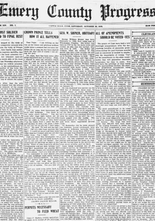 other Newspaper clipping from Oct 26, 1918 5846303