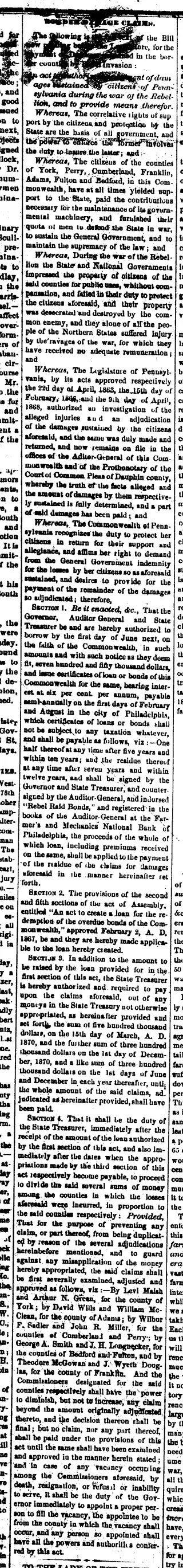 other Newspaper clipping from Feb 25, 1870 5846450