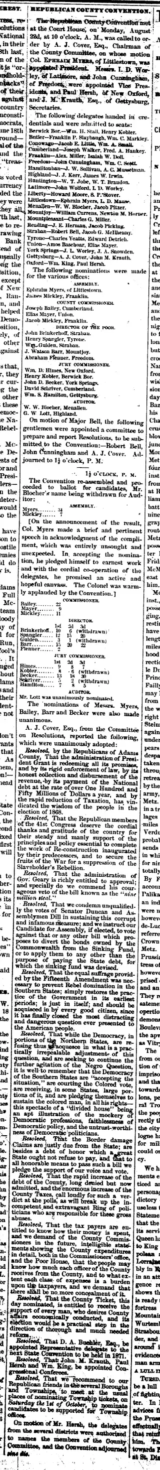 other Newspaper clipping from Aug 26, 1870 5846454
