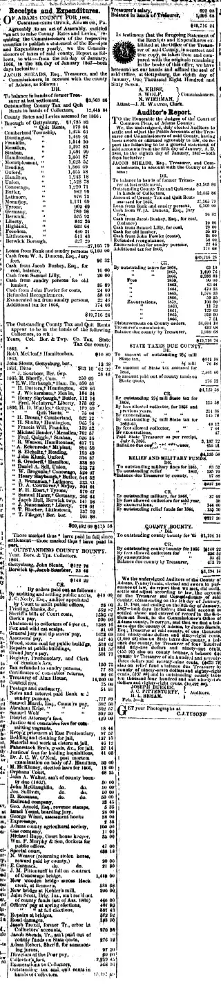 other Newspaper clipping from Feb 19, 1867 5846488