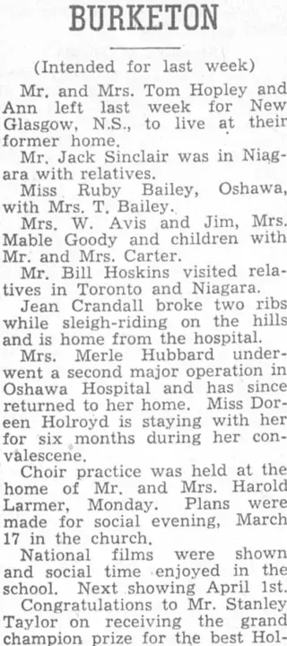other Newspaper clipping from Mar 20, 1952 5846489