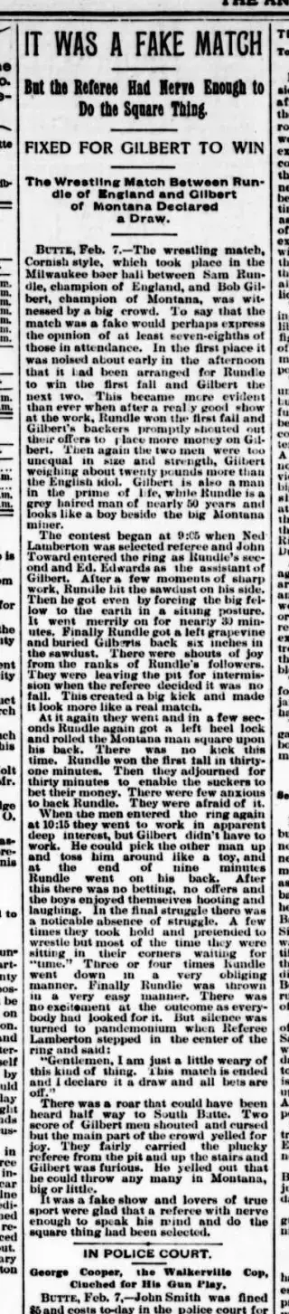other Newspaper clipping from Feb 8, 1891 5846500