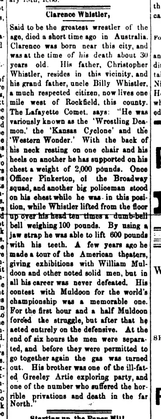 other Newspaper clipping from Dec 23, 1885 5846537