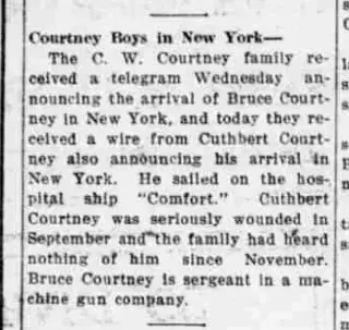 other Newspaper clipping from Mar 13, 1919 5846696