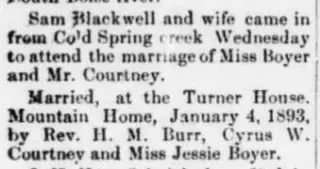 other Newspaper clipping from Jan 7, 1893 5846823