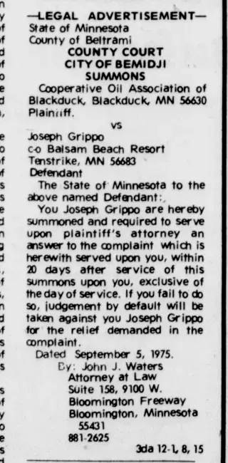 other Newspaper clipping from Dec 8, 1975 5846861