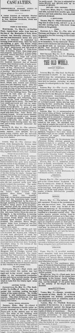 other Newspaper clipping from May 22, 1883 5847050