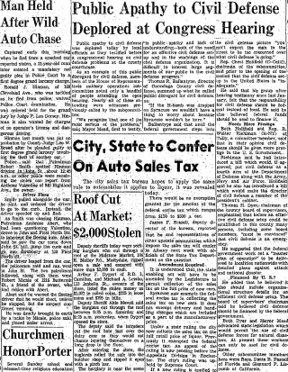 other Newspaper clipping from May 14, 1956 5847091