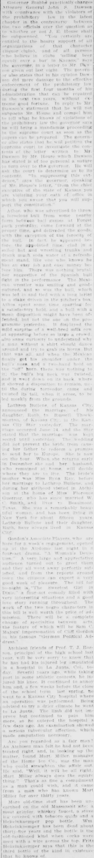 other Newspaper clipping from Jul 17, 1911 5847297
