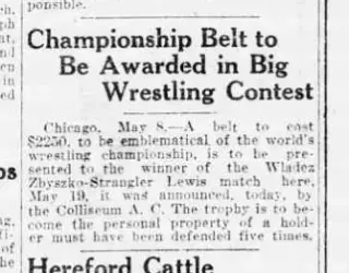 other Newspaper clipping from May 9, 1919 5847322