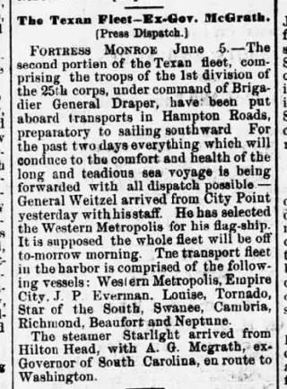 other Newspaper clipping from Jun 6, 1865 5847526