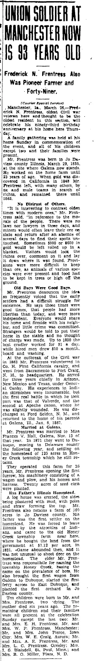 other Newspaper clipping from Mar 26, 1928 5847740