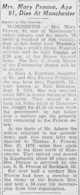 other Newspaper clipping from May 29, 1936 5847775