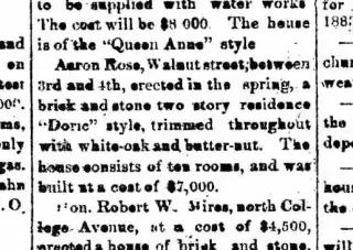 other Newspaper clipping from Jan 5, 1884 5848183