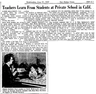 other Newspaper clipping from Aug 21, 1957 5848632