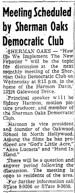 other Newspaper clipping from Jul 14, 1961 5848747