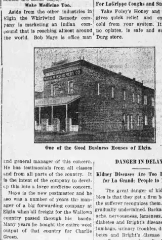 Business Newspaper clipping from Jan 31, 1911 5848988