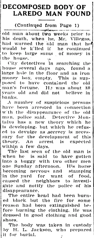 Murders Newspaper clipping from Nov 18, 1927 5848989