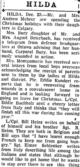 other Newspaper clipping from Dec 27, 1944 5849070