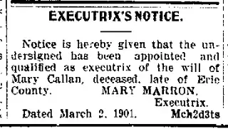 other Newspaper clipping from Mar 16, 1901 5849204