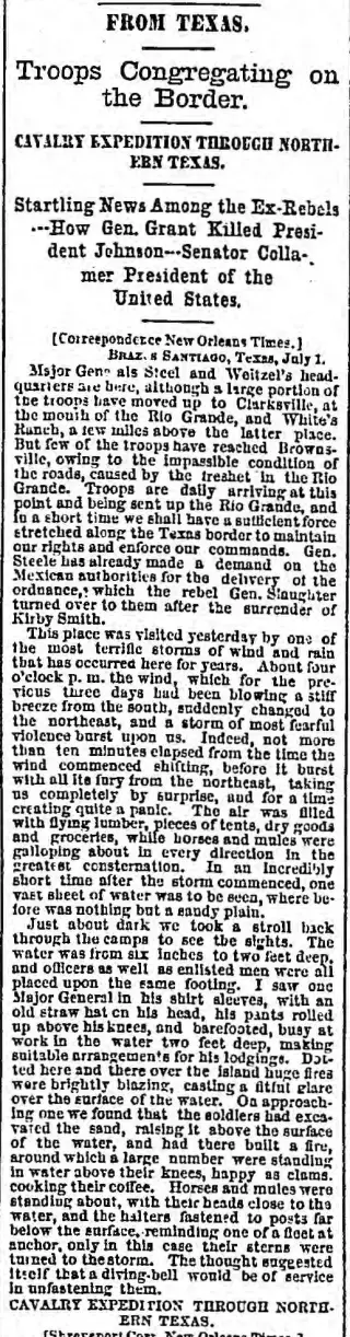 other Newspaper clipping from Jul 20, 1865 5849244