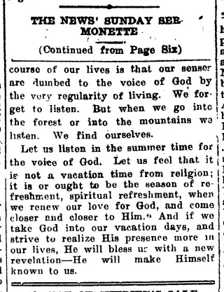 other Newspaper clipping from Aug 6, 1921 5849250