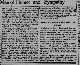 other Newspaper clipping from May 14, 1922 5849282