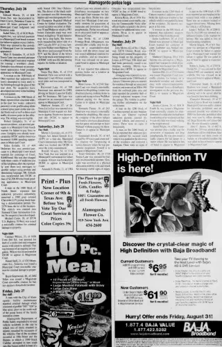 other Newspaper clipping from Jul 31, 2007 5849407