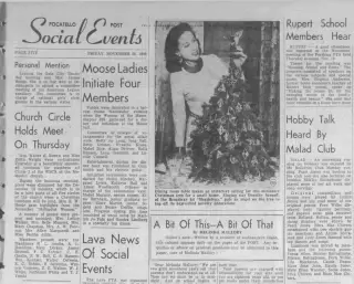 other Newspaper clipping from Nov 26, 1948 5849475
