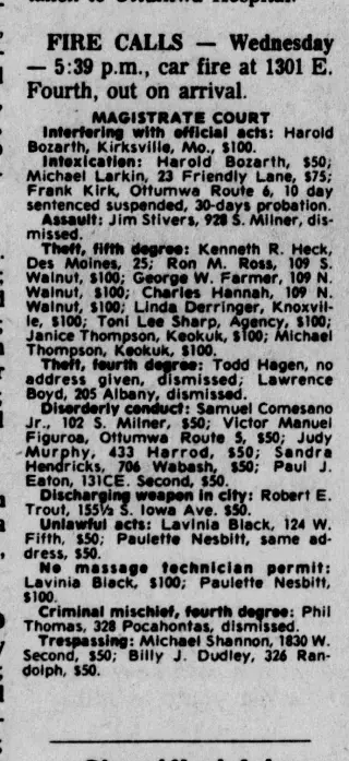 other Newspaper clipping from Aug 7, 1980 5849662