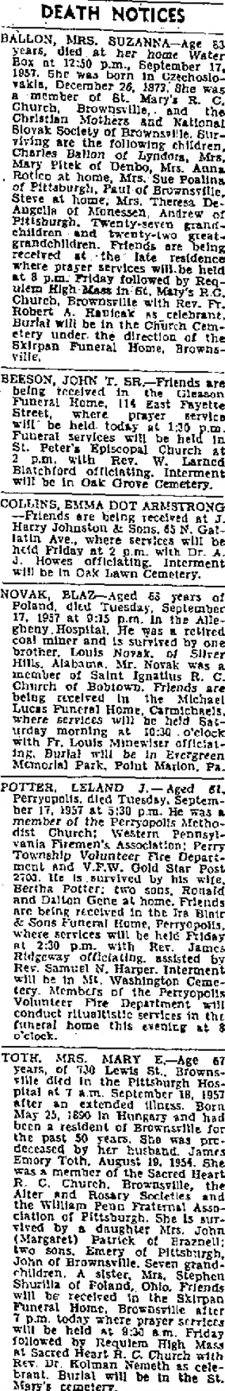 other Newspaper clipping from Sep 19, 1957 5849947