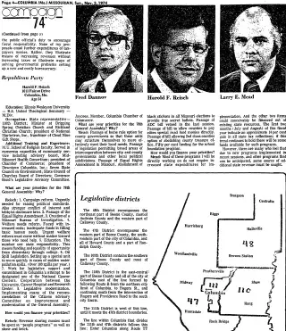 other Newspaper clipping from Nov 3, 1974 5850104
