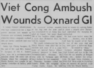 Military Newspaper clipping from Jul 4, 1968 5850246