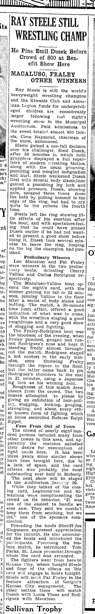 other Newspaper clipping from Jan 9, 1941 5850378