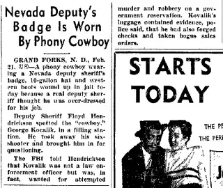 other Newspaper clipping from Feb 22, 1948 5850630