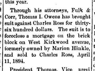 other Newspaper clipping from Aug 30, 1894 5850777