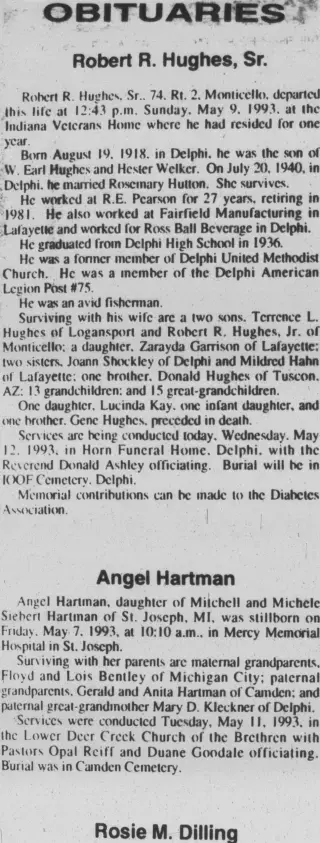other Newspaper clipping from May 12, 1993 5850847
