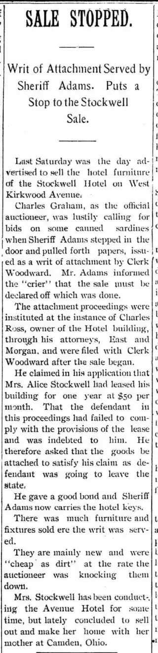 other Newspaper clipping from Aug 27, 1895 5850867