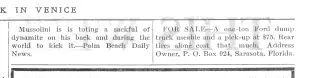 other Newspaper clipping from May 1, 1926 5850876