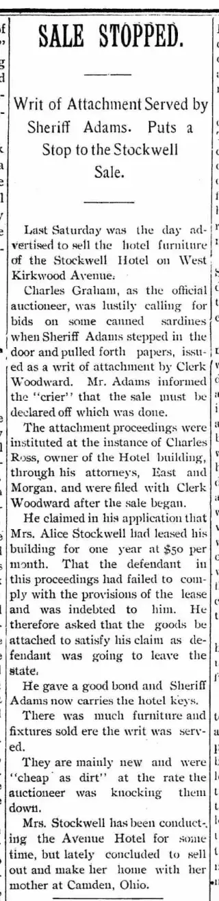 other Newspaper clipping from Aug 27, 1895 5850903