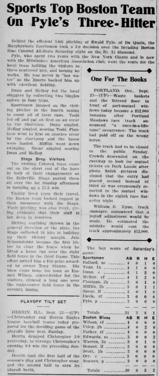 other Newspaper clipping from Sep 23, 1946 5850968