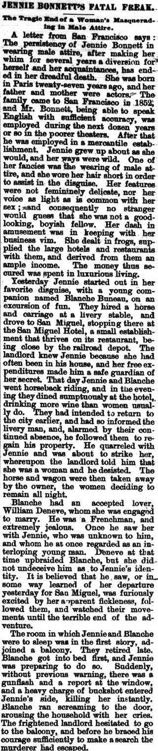 other Newspaper clipping from Oct 25, 1876 5851119
