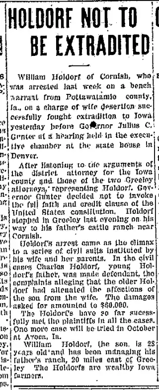 Crime Newspaper clipping from Apr 26, 1917 5851300