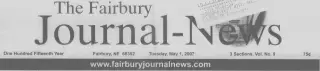 other Newspaper clipping from May 1, 2007 5851322