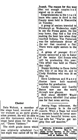 other Newspaper clipping from May 21, 1966 5851405