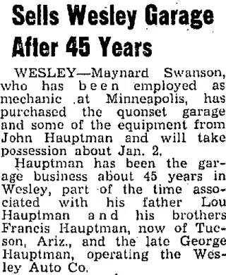 Business Newspaper clipping from Dec 20, 1956 5851537