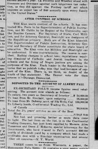 other Newspaper clipping from Oct 9, 1924 5851681