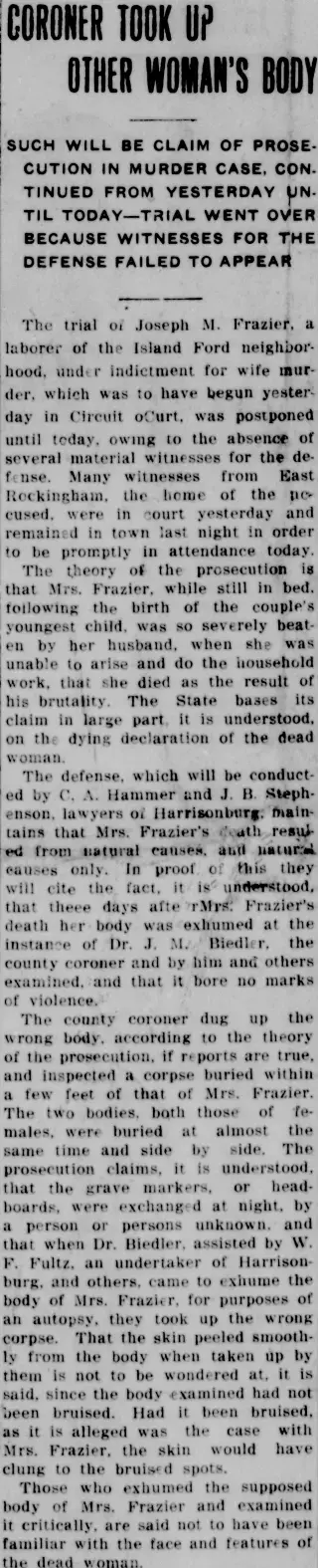 other Newspaper clipping from Dec 6, 1912 5851772