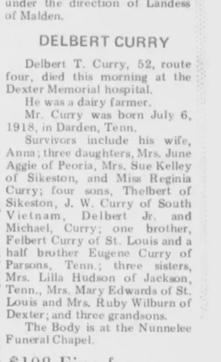 other Newspaper clipping from Aug 10, 1970 5851835