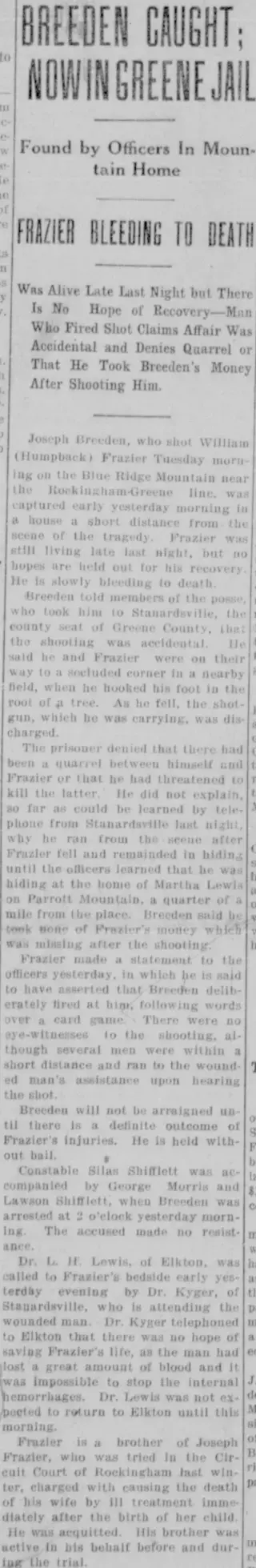 other Newspaper clipping from Jan 8, 1914 5851926